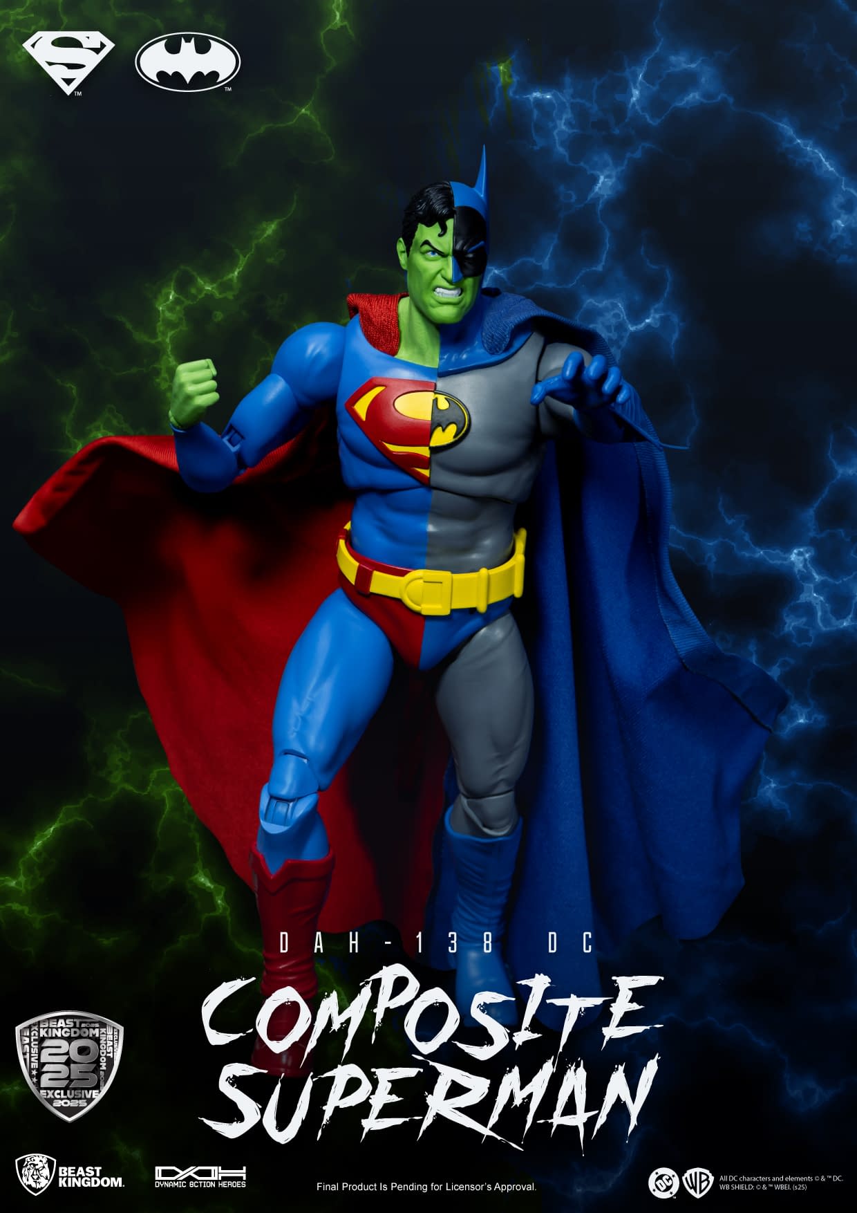 Composite Superman Comes to Life with New Beast Kingdom Figure