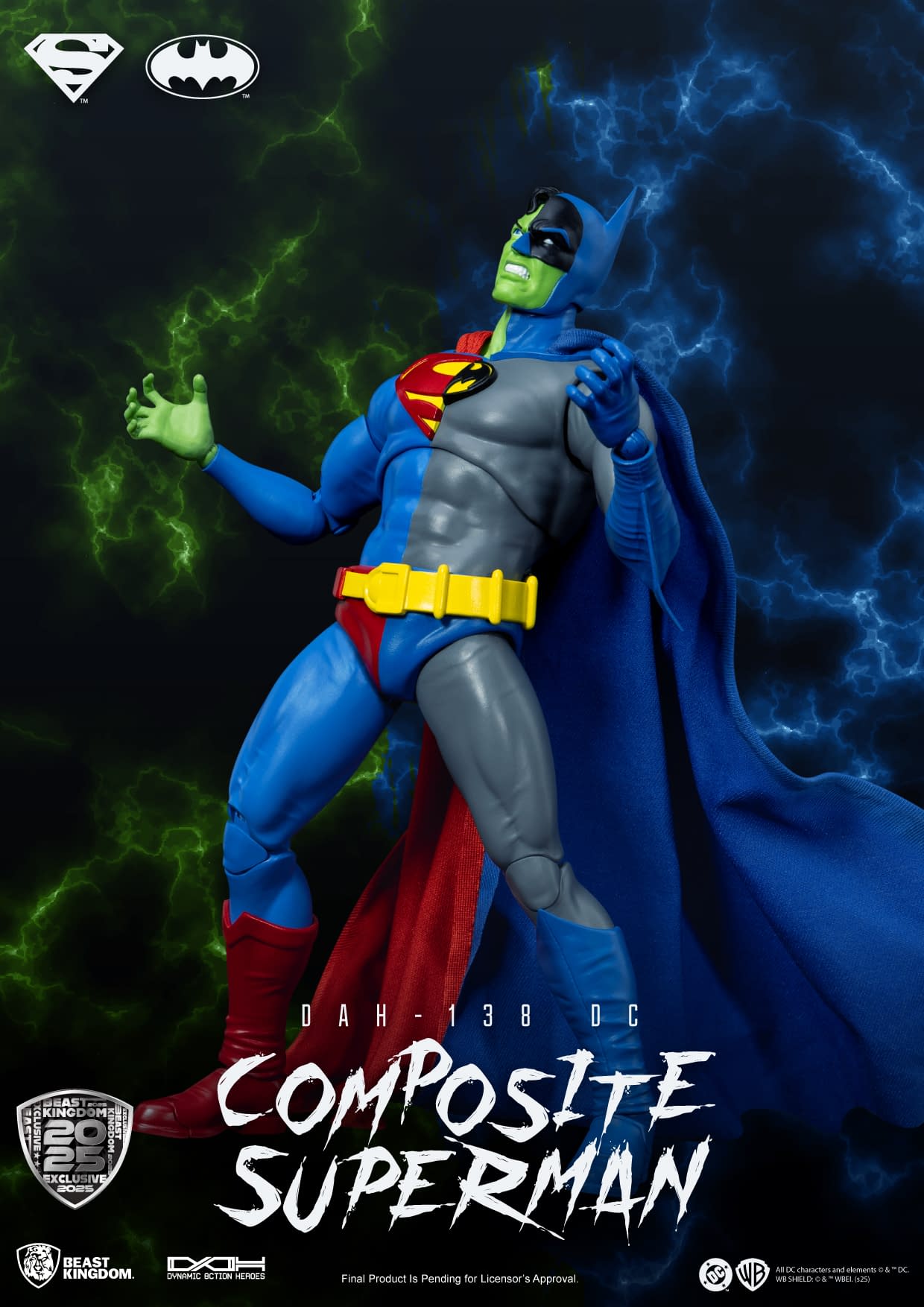 Composite Superman Comes to Life with New Beast Kingdom Figure