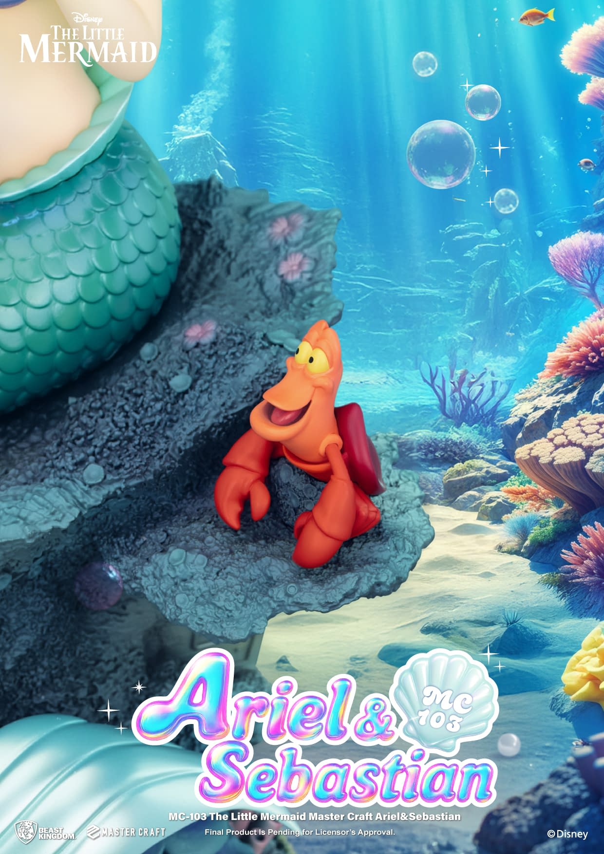 Beast Kingdom Debuts New The Little Mermaid Master Craft Statue
