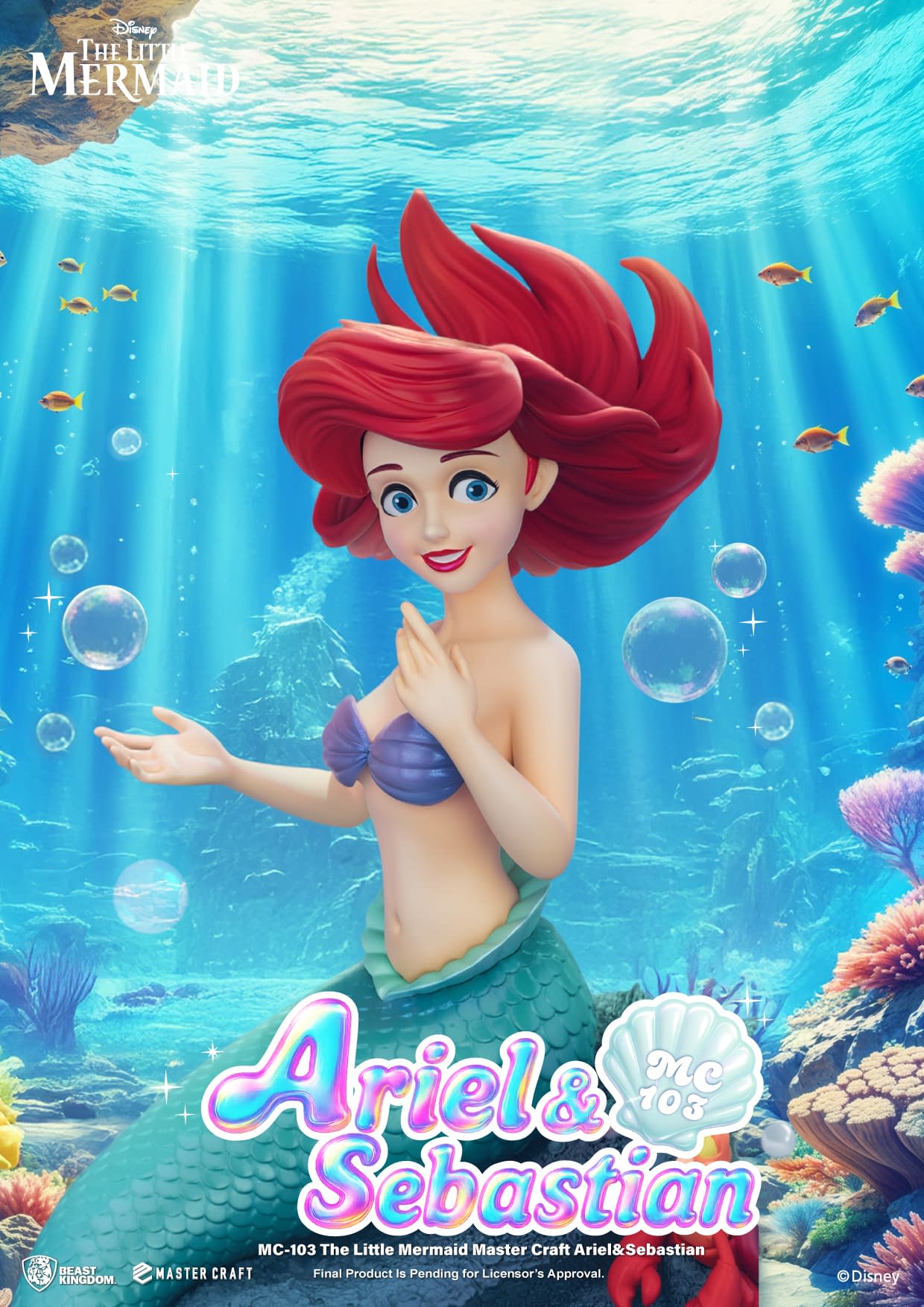 Beast Kingdom Debuts New The Little Mermaid Master Craft Statue