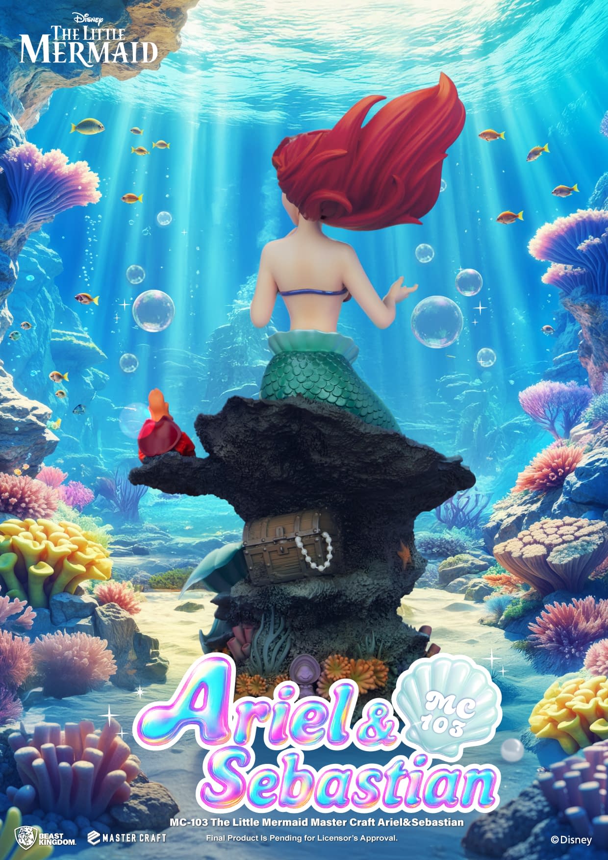 Beast Kingdom Debuts New The Little Mermaid Master Craft Statue