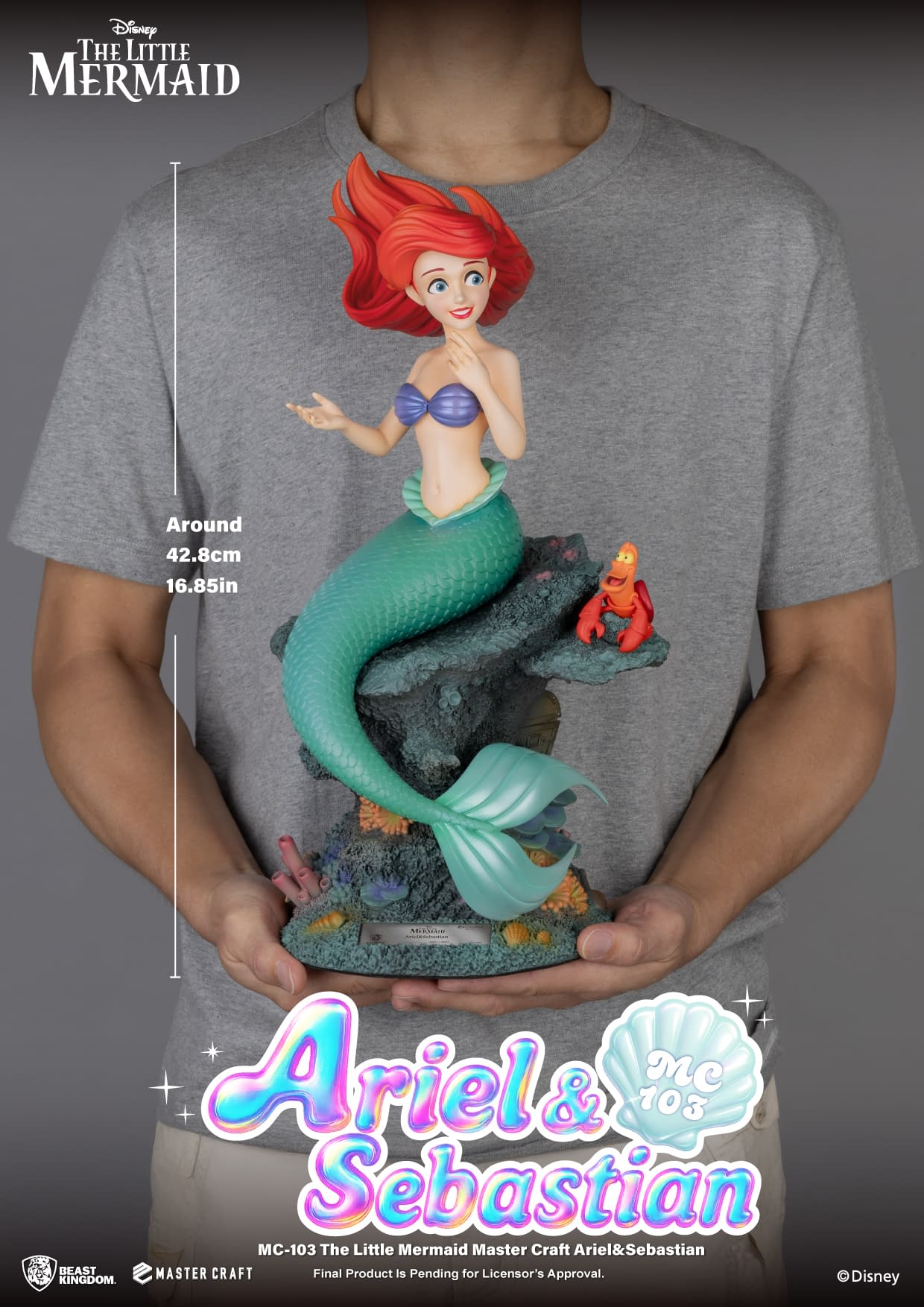 Beast Kingdom Debuts New The Little Mermaid Master Craft Statue