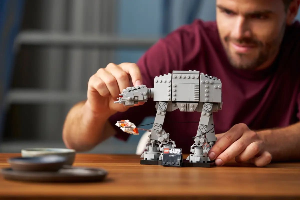 New Miniaturized Star Wars AT-AT Set Coming Soon from LEGO