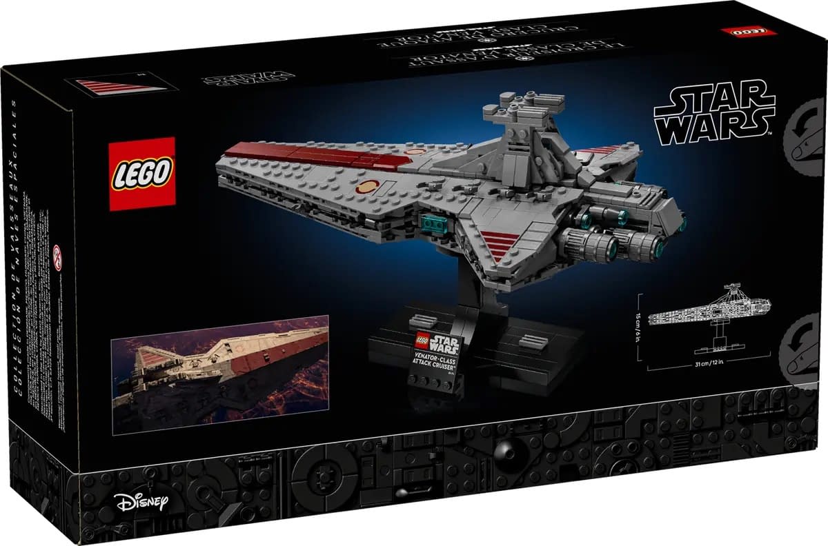 New Bite-Size Star Wars Venator-Class Attack Cruiser LEGO Revealed