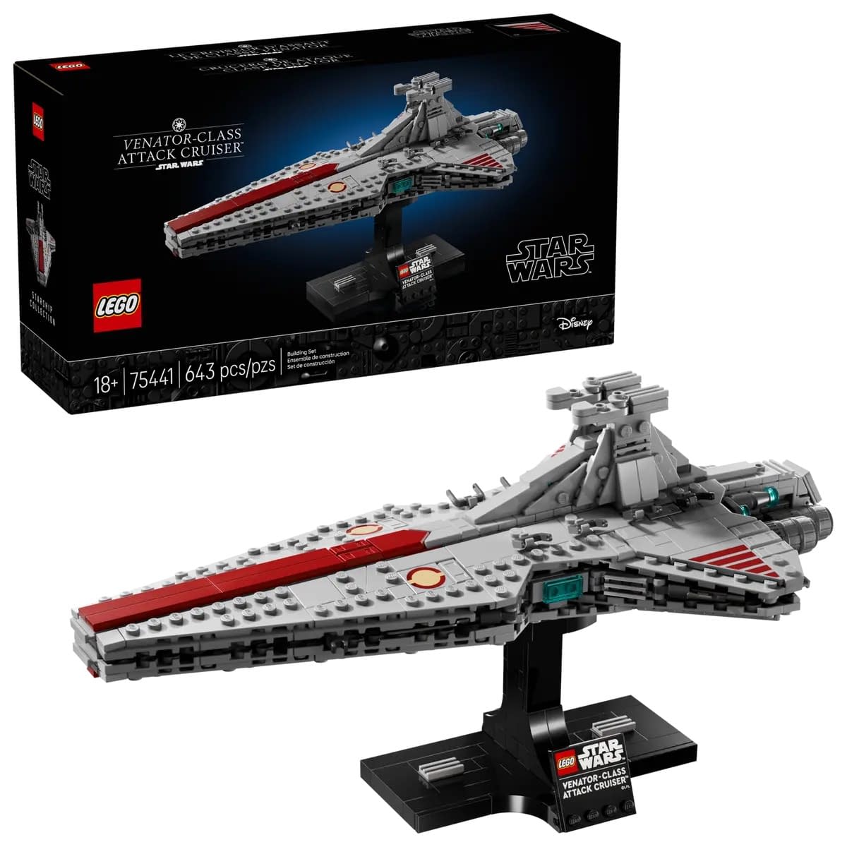 New Bite-Size Star Wars Venator-Class Attack Cruiser LEGO Revealed