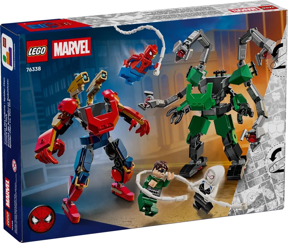 LEGO Reveals New Marvel Mech Battle: Spider-Man vs. Doc Ock Set