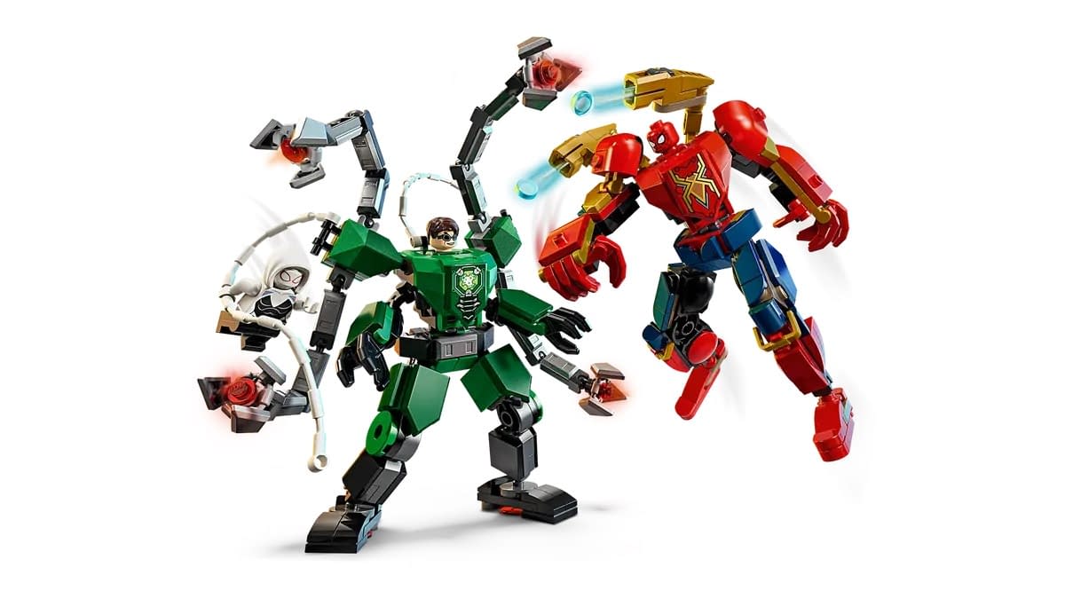 LEGO Reveals New Marvel Mech Battle: Spider-Man vs. Doc Ock Set
