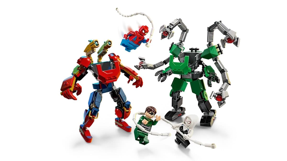 LEGO Reveals New Marvel Mech Battle: Spider-Man vs. Doc Ock Set