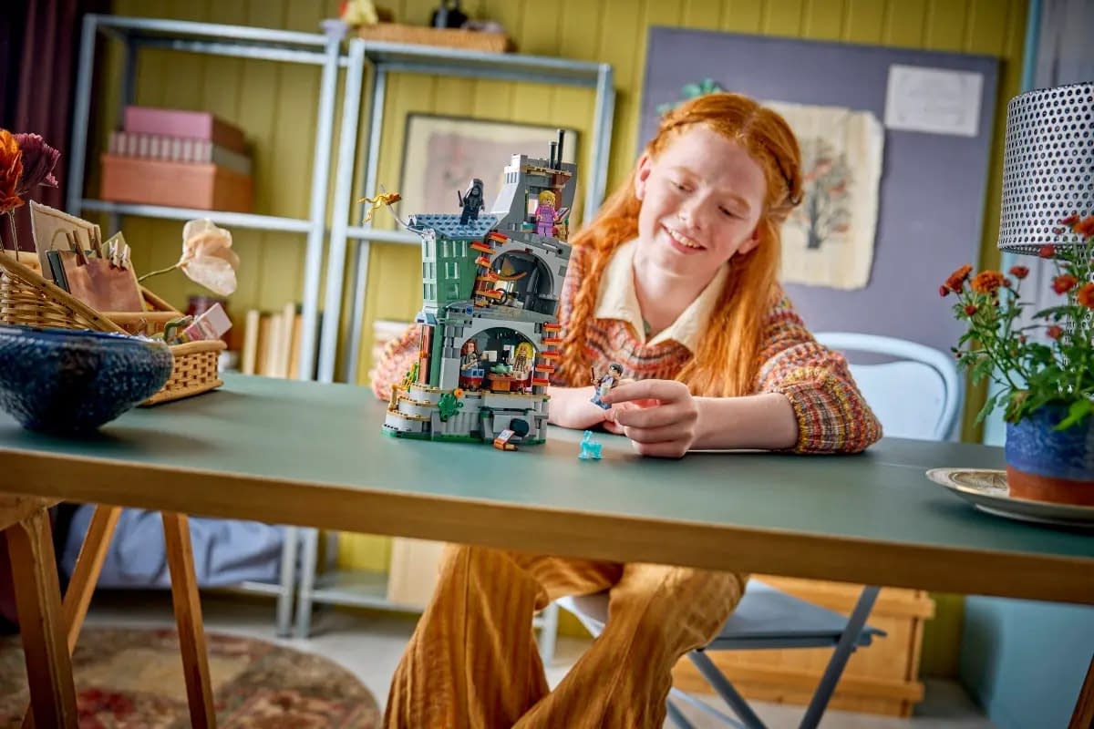 LEGO Reveals New Harry Potter Set with Luna Lovegood's House