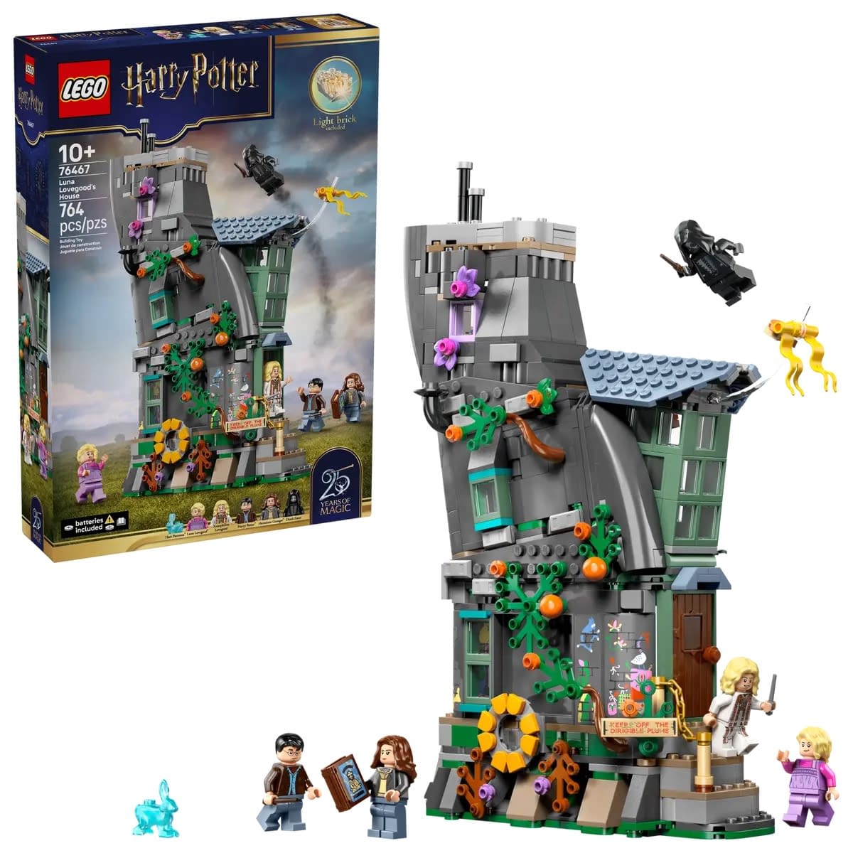 LEGO Reveals New Harry Potter Set with Luna Lovegood's House