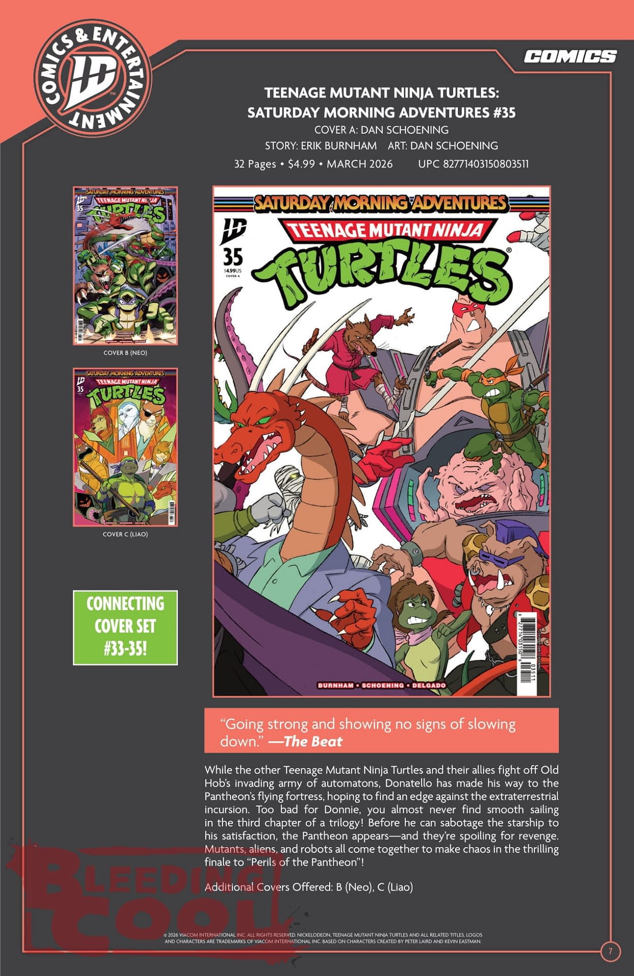 IDW March 2026 Full Solicits