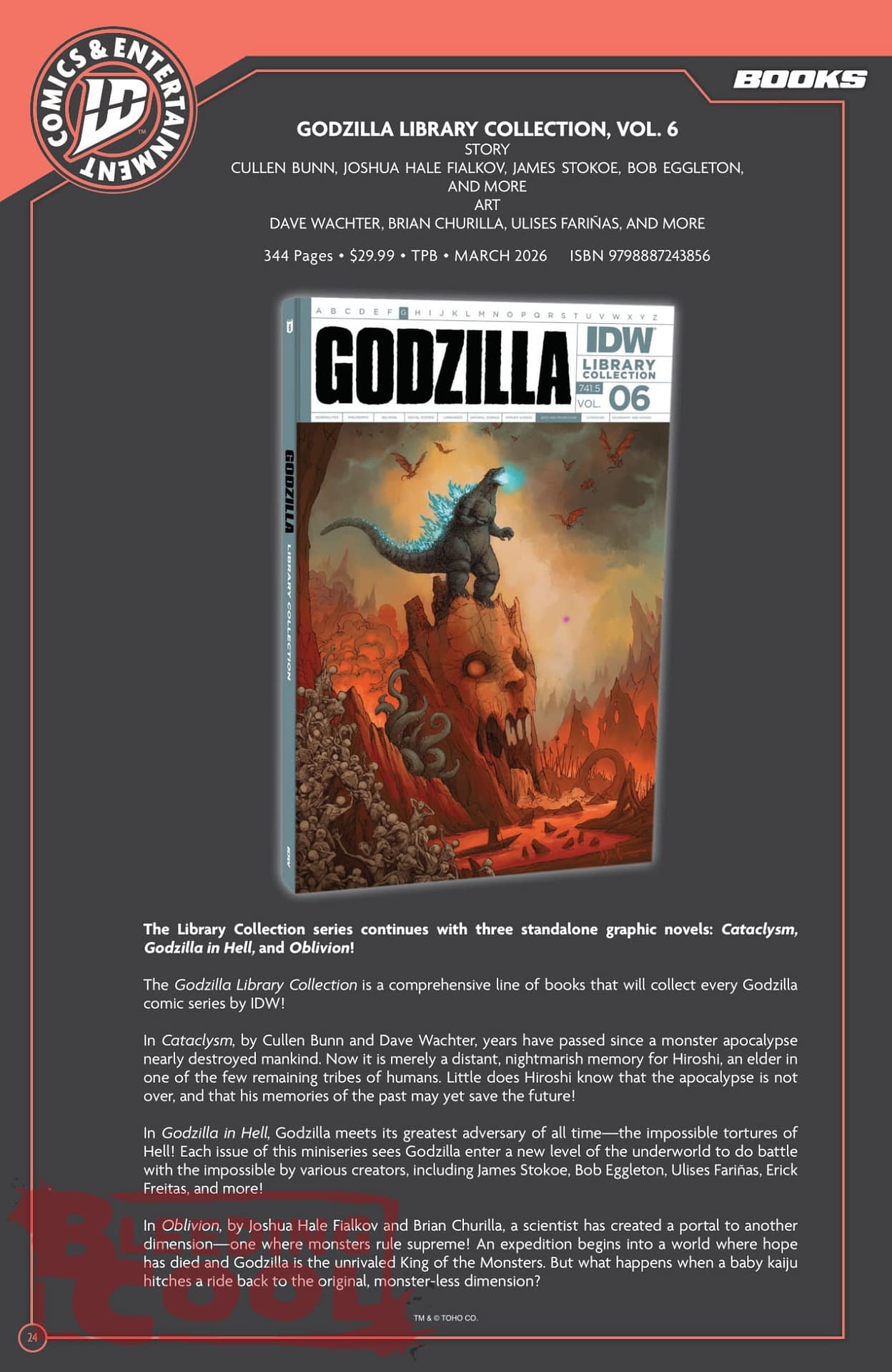 IDW March 2026 Full Solicits