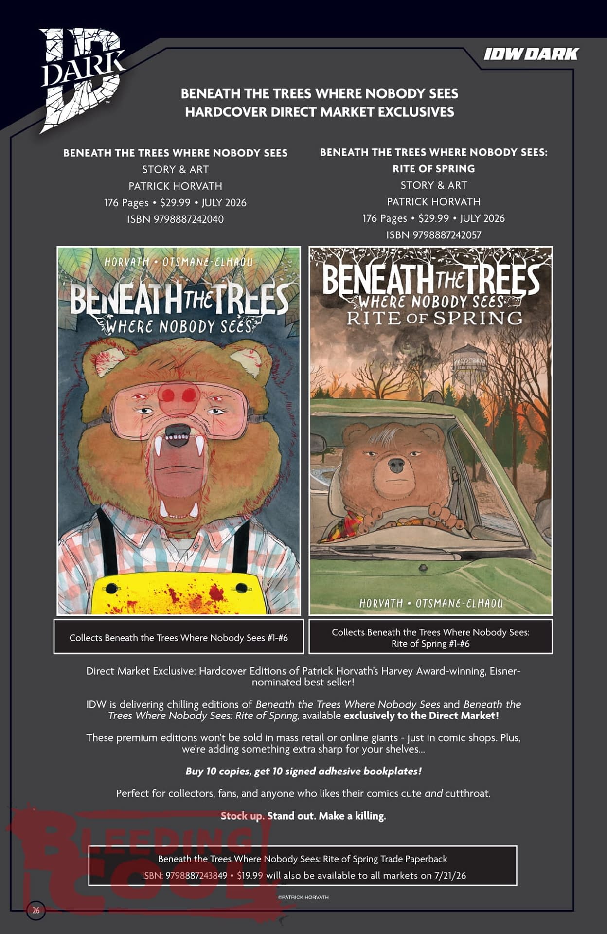 IDW March 2026 Full Solicits