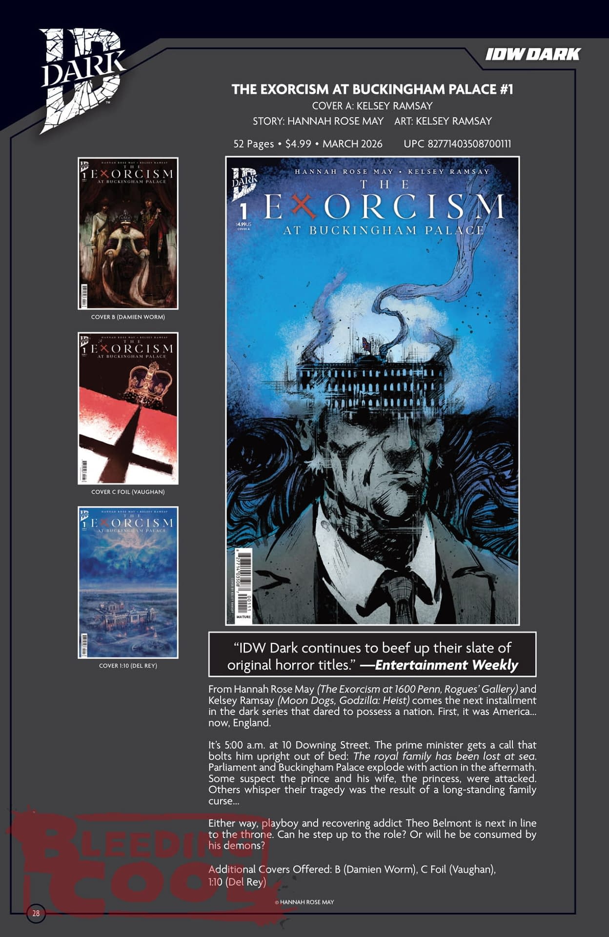 IDW March 2026 Full Solicits