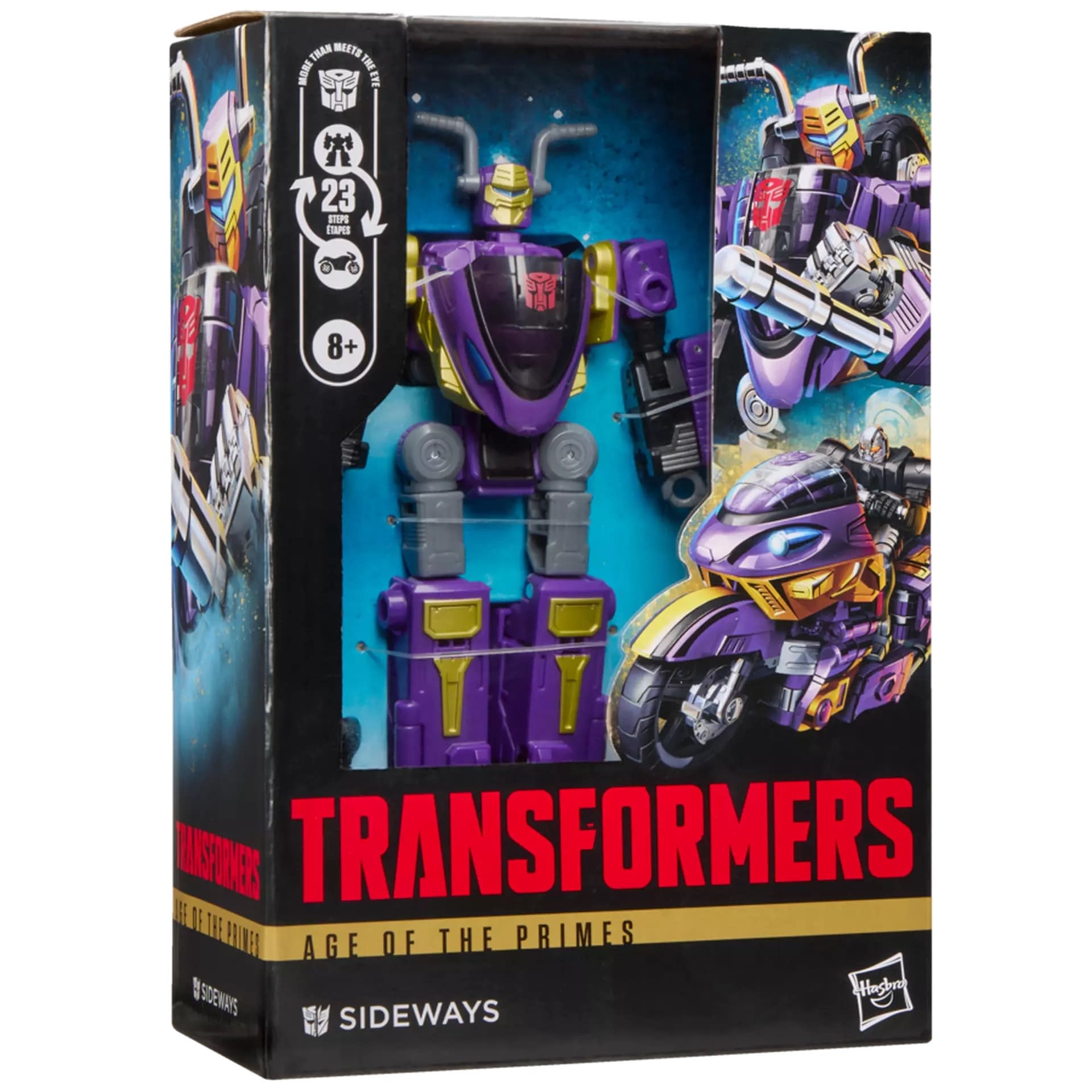 Sideways Joins the Fight with New Transformers Voyager Class Figure