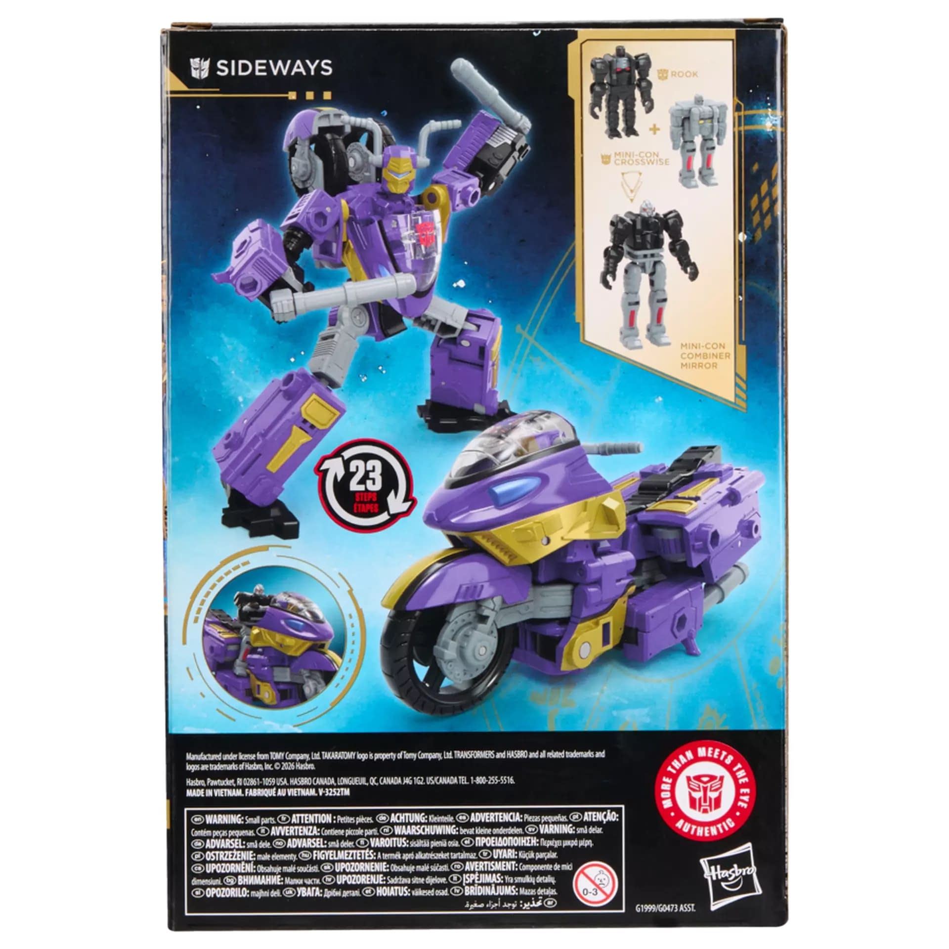 Sideways Joins the Fight with New Transformers Voyager Class Figure