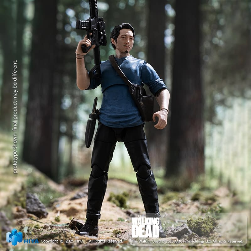 New The Walking Dead 1/18 Scale Glenn Announced by Hiya Toys