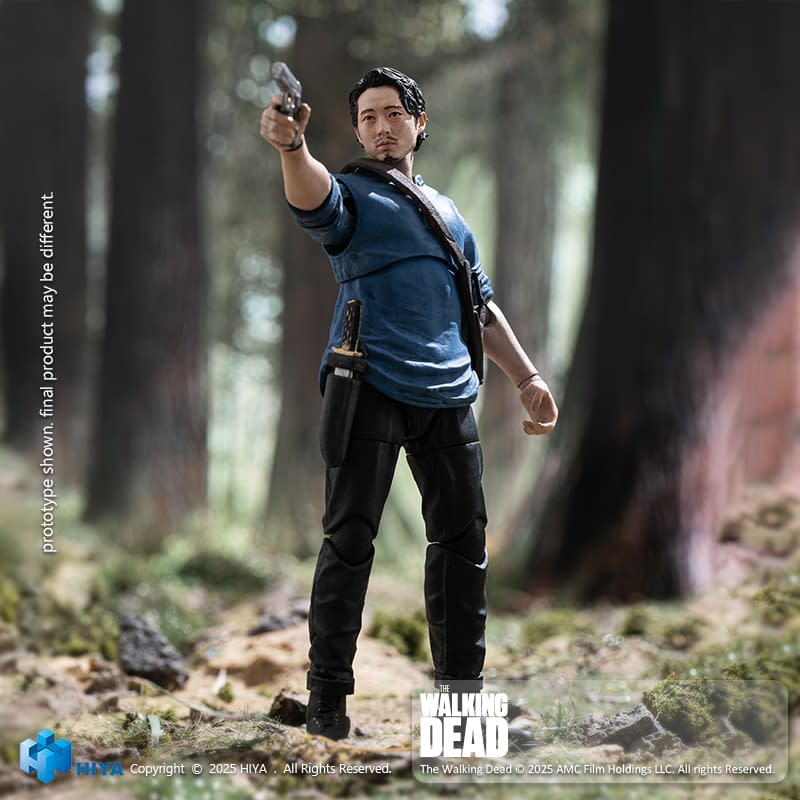 New The Walking Dead 1/18 Scale Glenn Announced by Hiya Toys