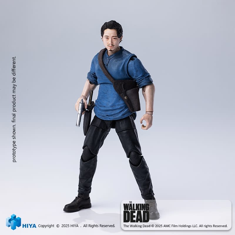 New The Walking Dead 1/18 Scale Glenn Announced by Hiya Toys