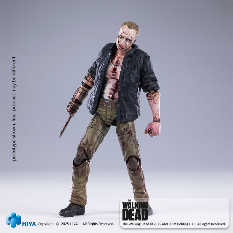 Hiya Toys Reveals 1/18 The Walking Dead Merle (Walker Version)