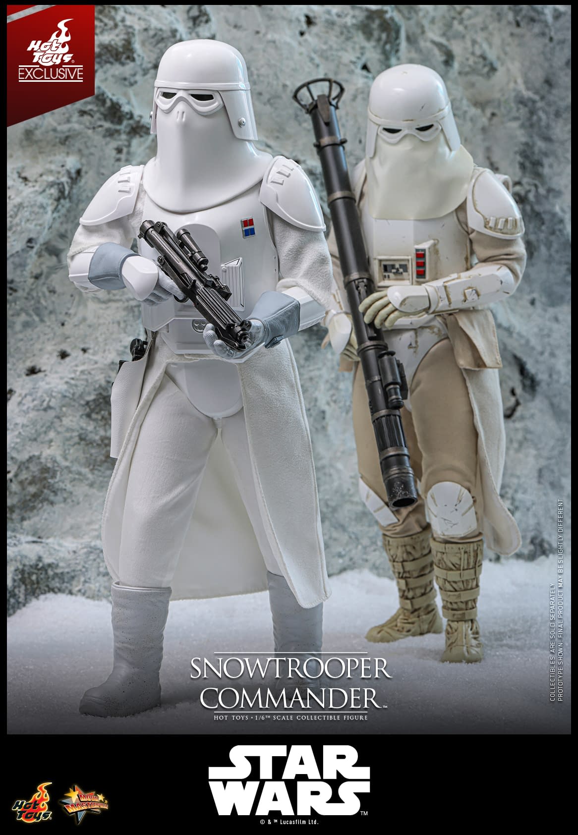 Hot Toys Deploys Exclusive Star Wars 1/6 Scale Snowtrooper Commander