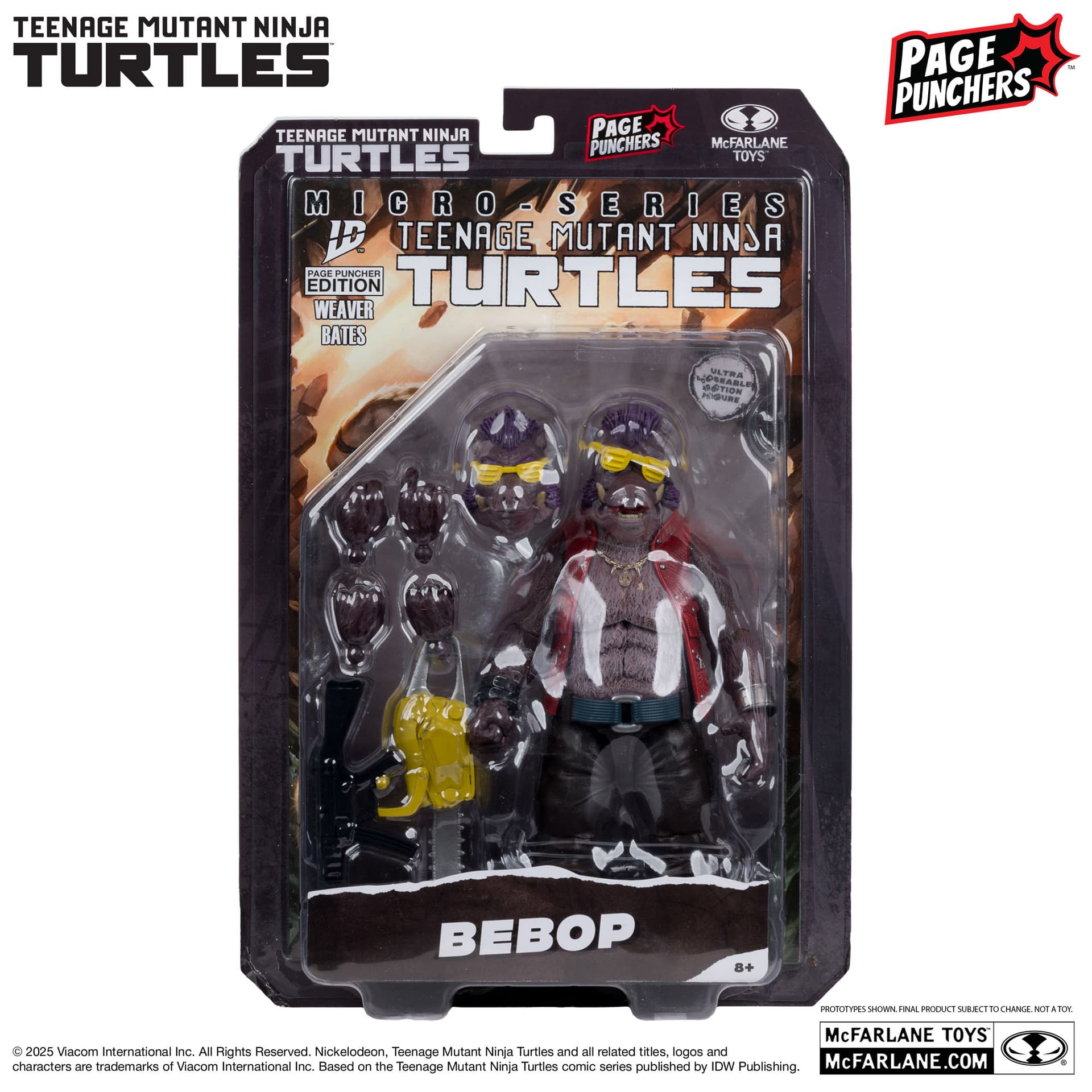 Bring the Pain with McFarlane's Teenage Mutant Ninja Turtles Bebop
