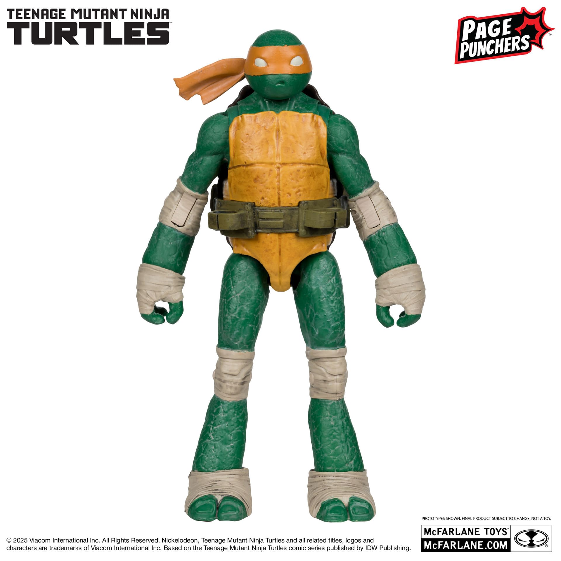 McFarlane Reveals Teenage Mutant Ninja Turtles Michelangelo Figure