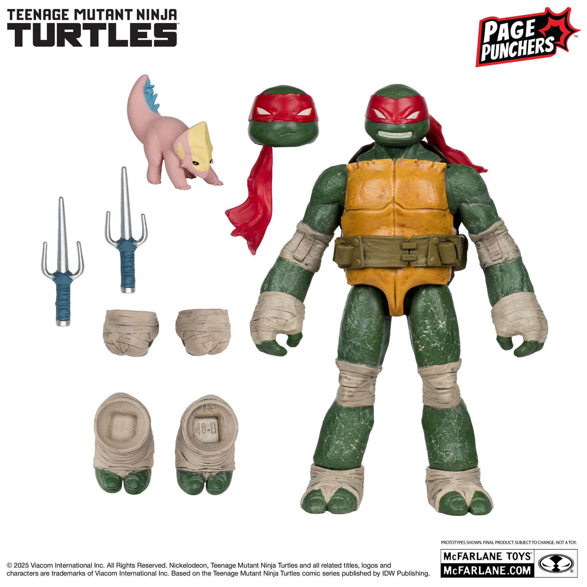 New Teenage Mutant Ninja Turtles Raphael Arrives from McFarlane Toys