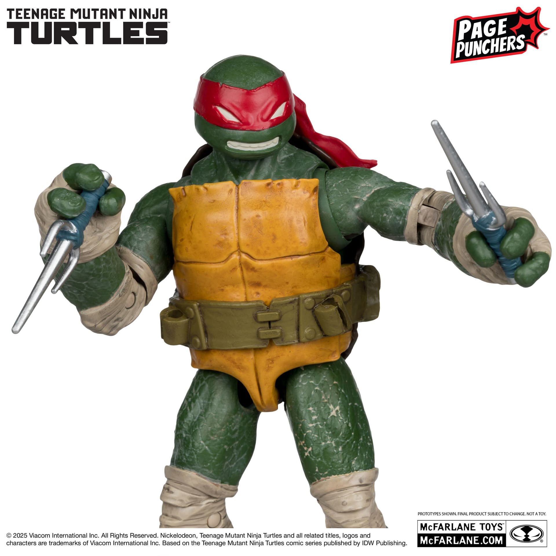 New Teenage Mutant Ninja Turtles Raphael Arrives from McFarlane Toys