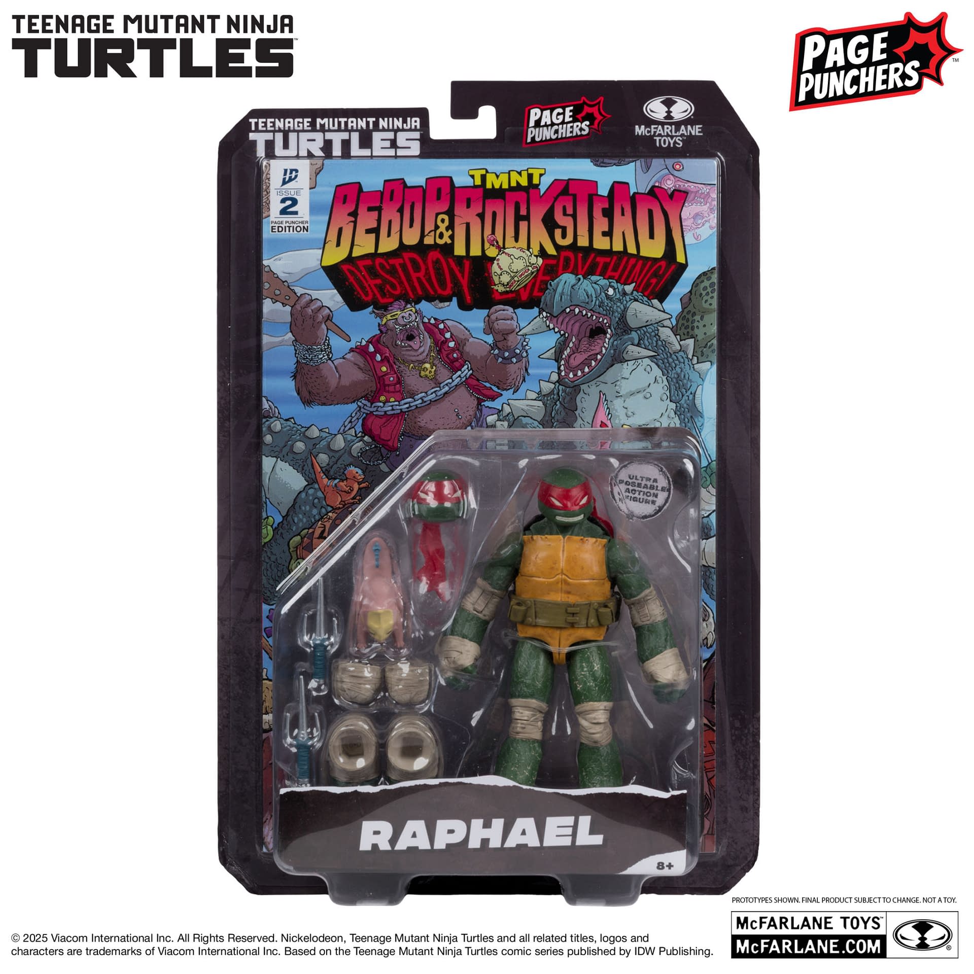 New Teenage Mutant Ninja Turtles Raphael Arrives from McFarlane Toys