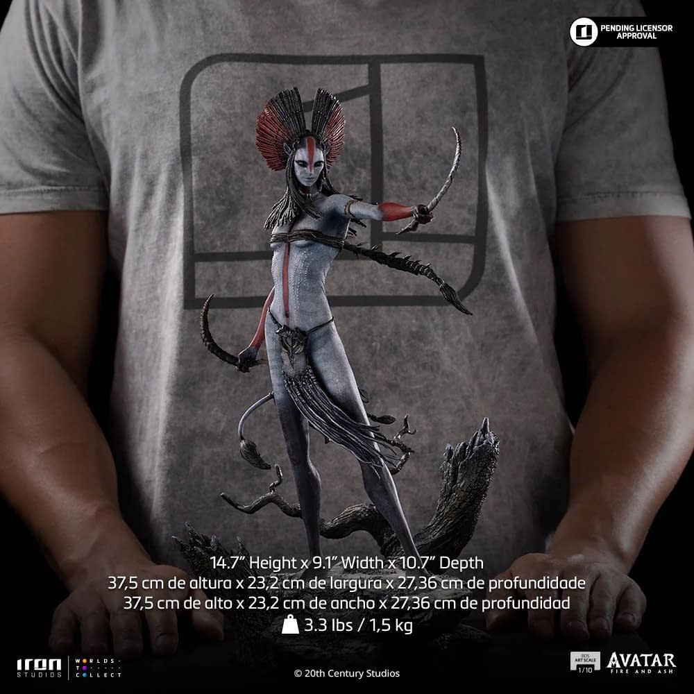 Iron Studios Reveals New Avatar: Fire & Ash 1/10 Varang Statue