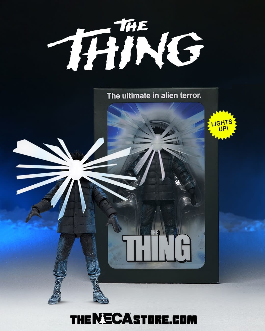 NECA's Poster Series Line Continues with the Horror of The Thing