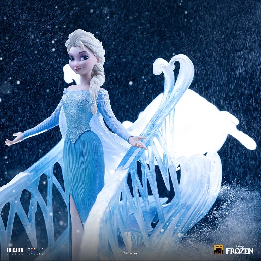 Iron Studios Reveals Frozen: Queen of Arendelle Elsa 1/10 Statue