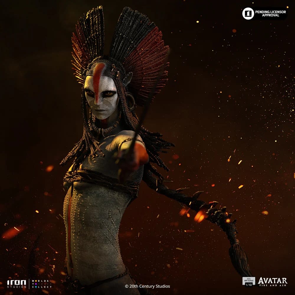 Iron Studios Reveals New Avatar: Fire & Ash 1/10 Varang Statue