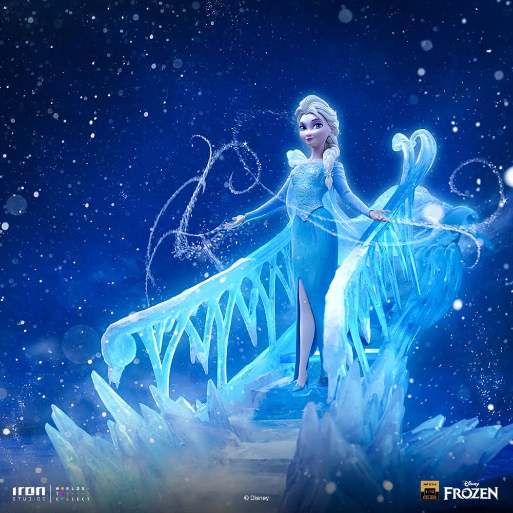 Iron Studios Reveals Frozen: Queen of Arendelle Elsa 1/10 Statue