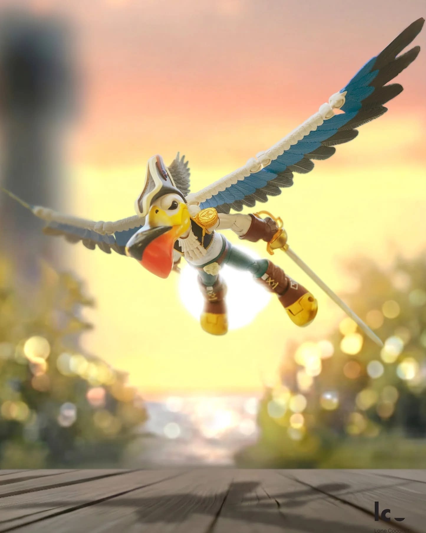 Lone Coconut Takes Flight with New Plunderbeak Captain Longbill