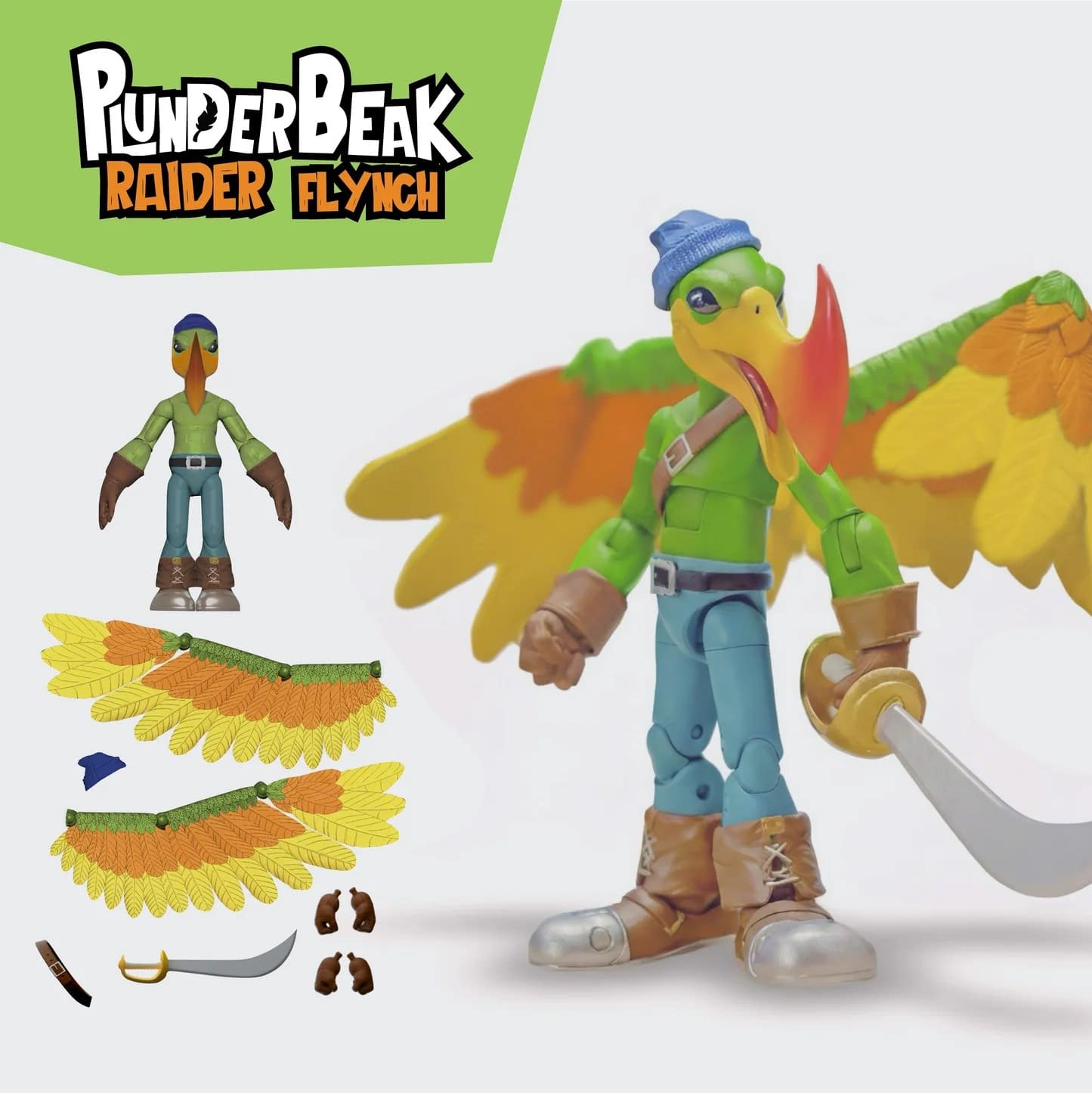 Raider Flynch Arrives with Lone Coconut's New Plunderbeaks Line