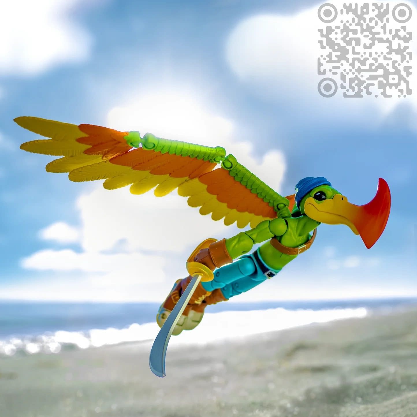 Raider Flynch Arrives with Lone Coconut's New Plunderbeaks Line