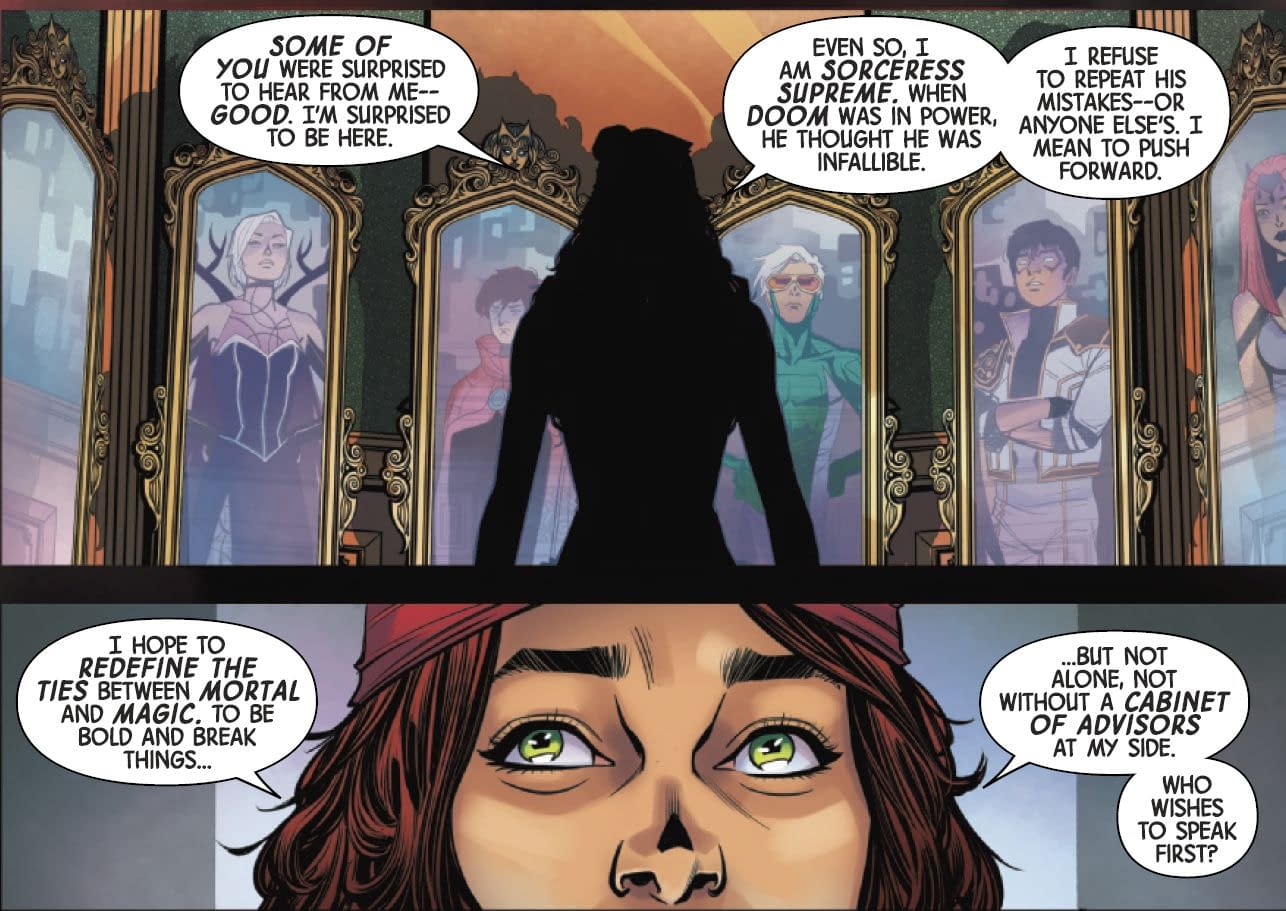 Sorcerer Supreme #1 by Steve Orlando and Bernard Chang