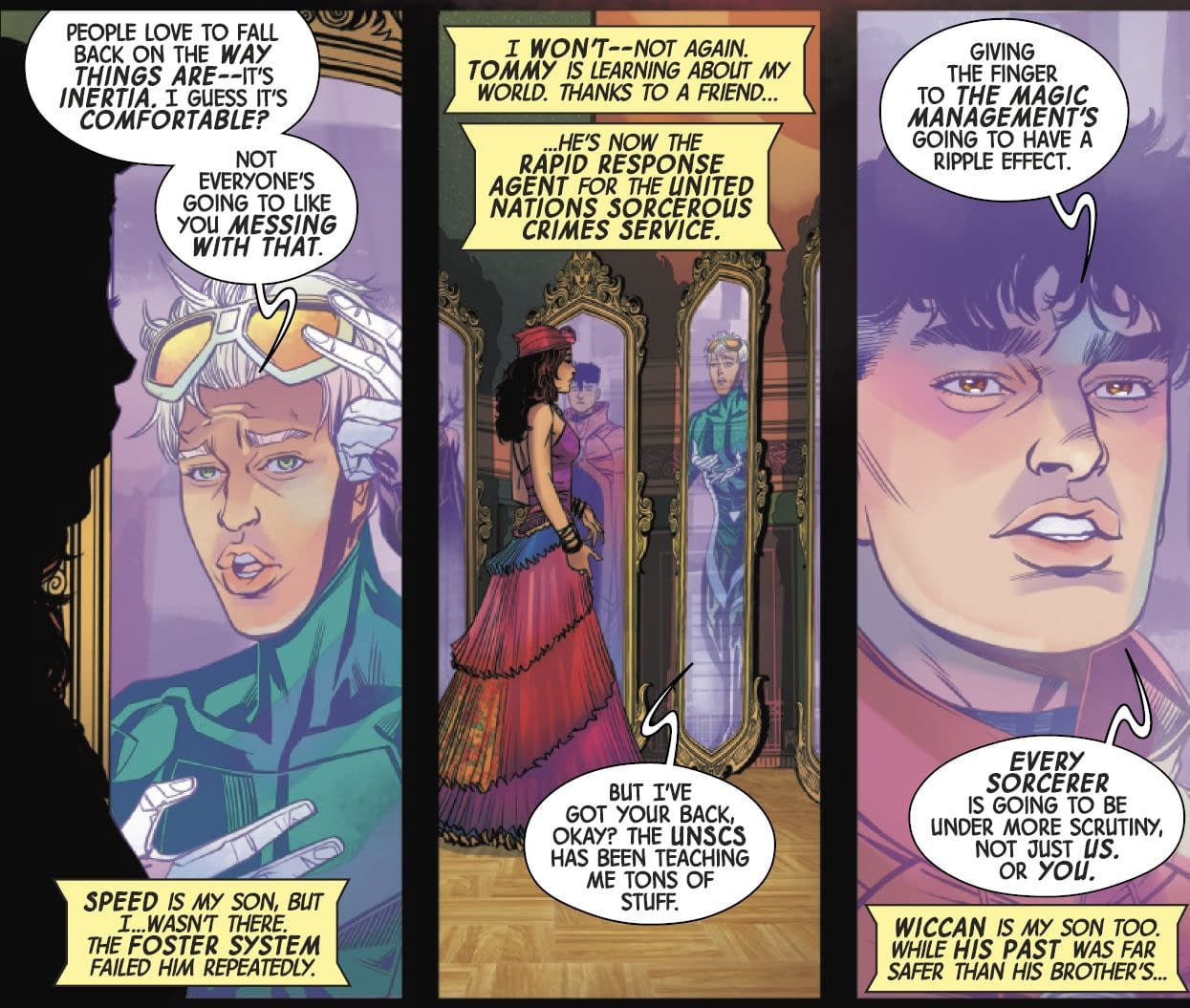 Sorcerer Supreme #1 by Steve Orlando and Bernard Chang