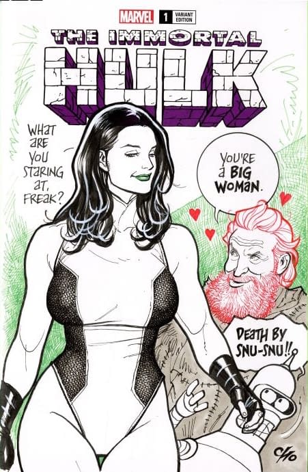 Frank Cho Outrage With Rogue, Wonder Woman, Black Cat And Poison Ivy