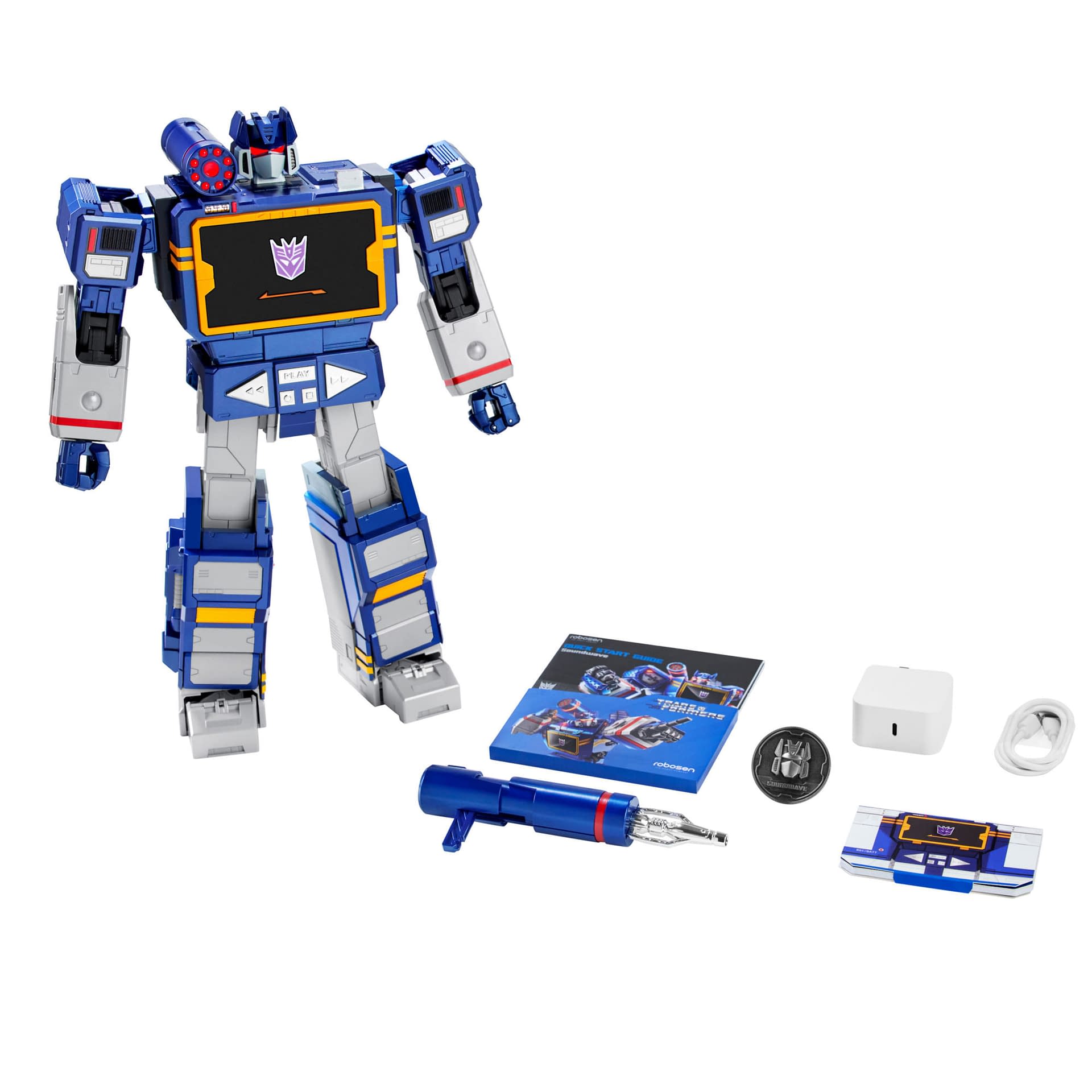 Robosen Reveals New Transformers Auto-Converting Soundwave Robot