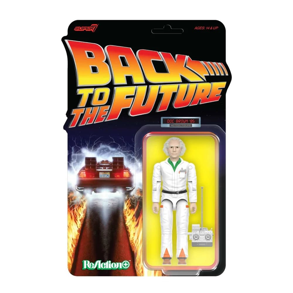 Back To The Future ReAction+ Super7 Figures Arrive with Doc Brown