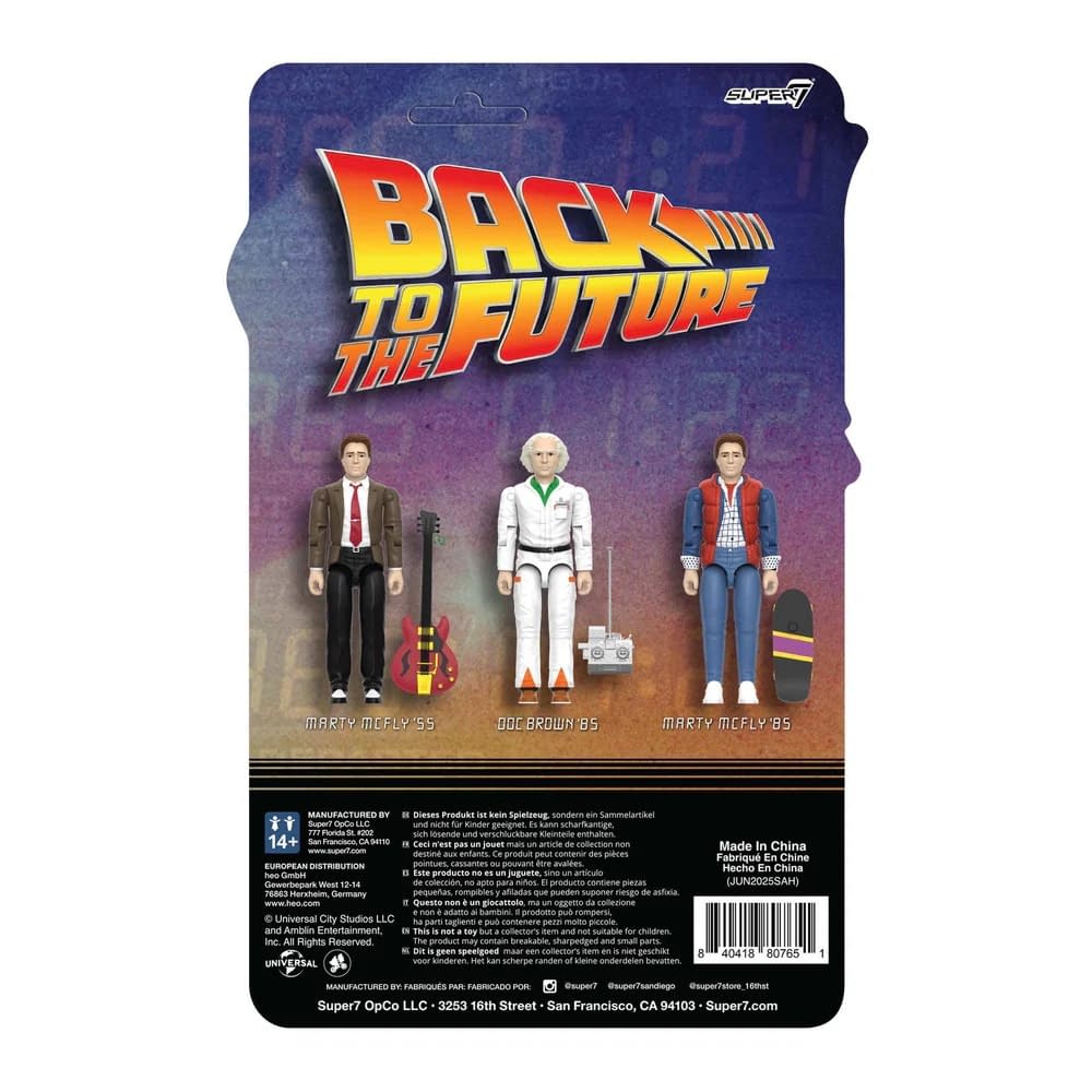 Travel Back in Time with Super7's Back to the Future ReAction+