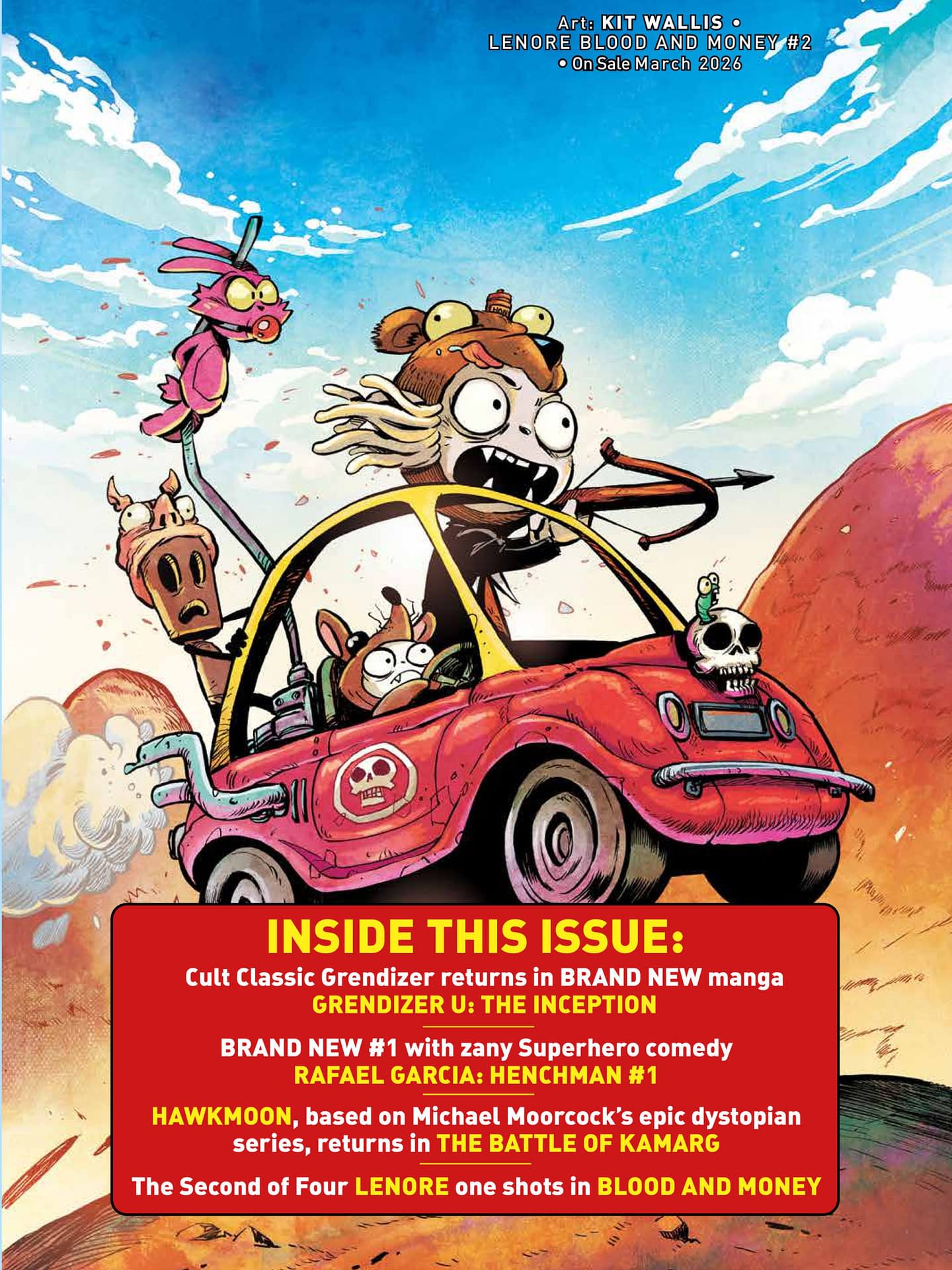 Titan March 2026 Solicits