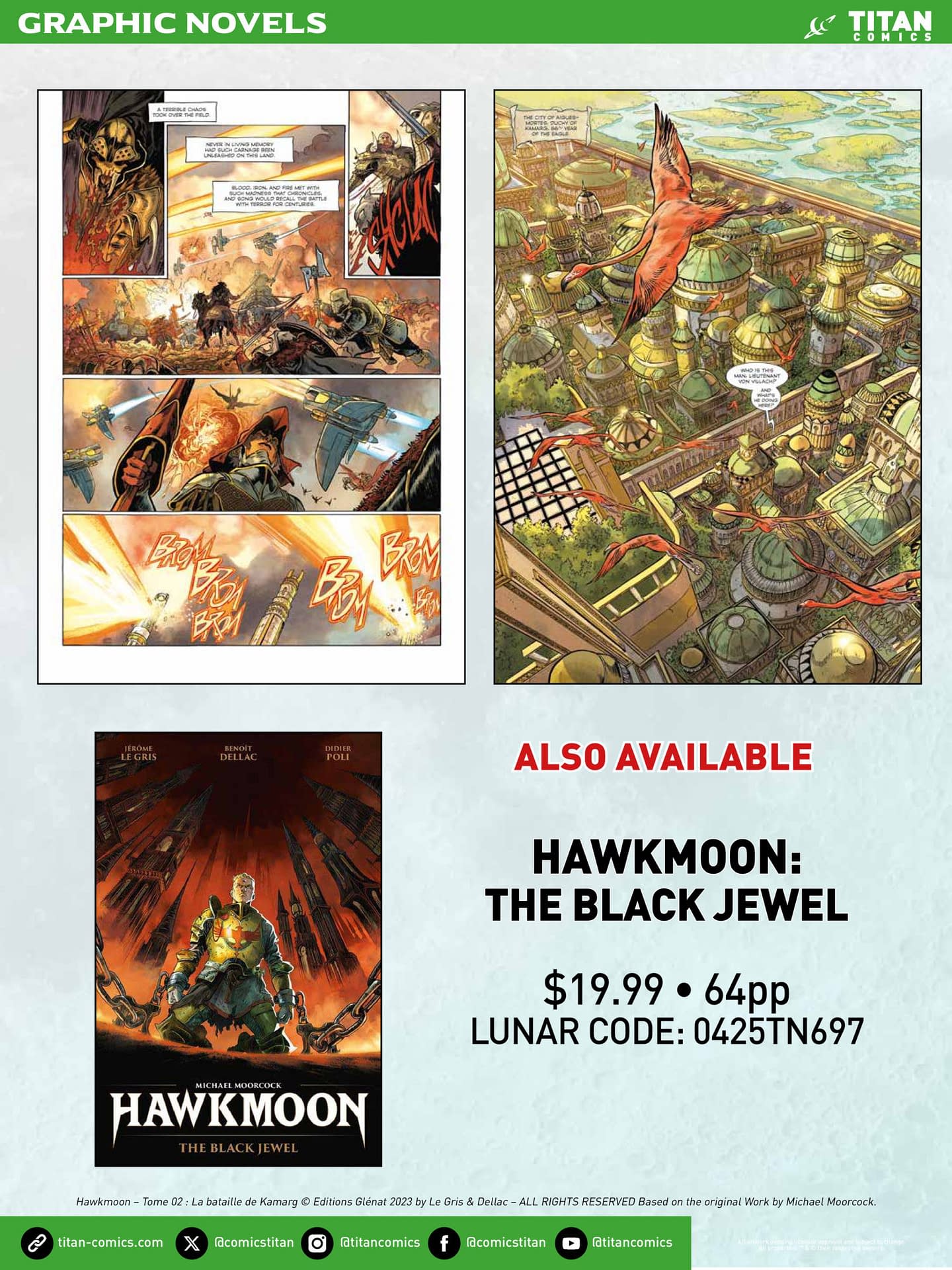 Titan March 2026 Solicits