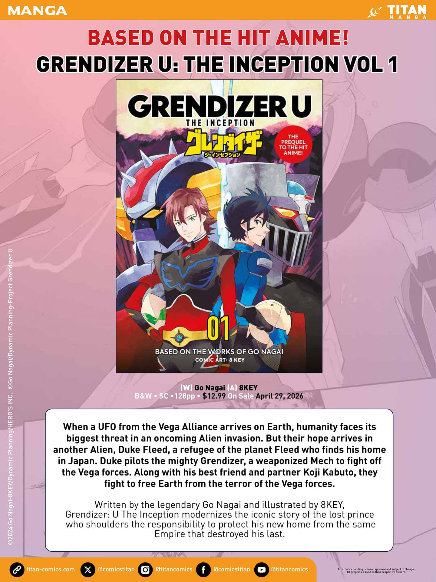 Titan March 2026 Solicits