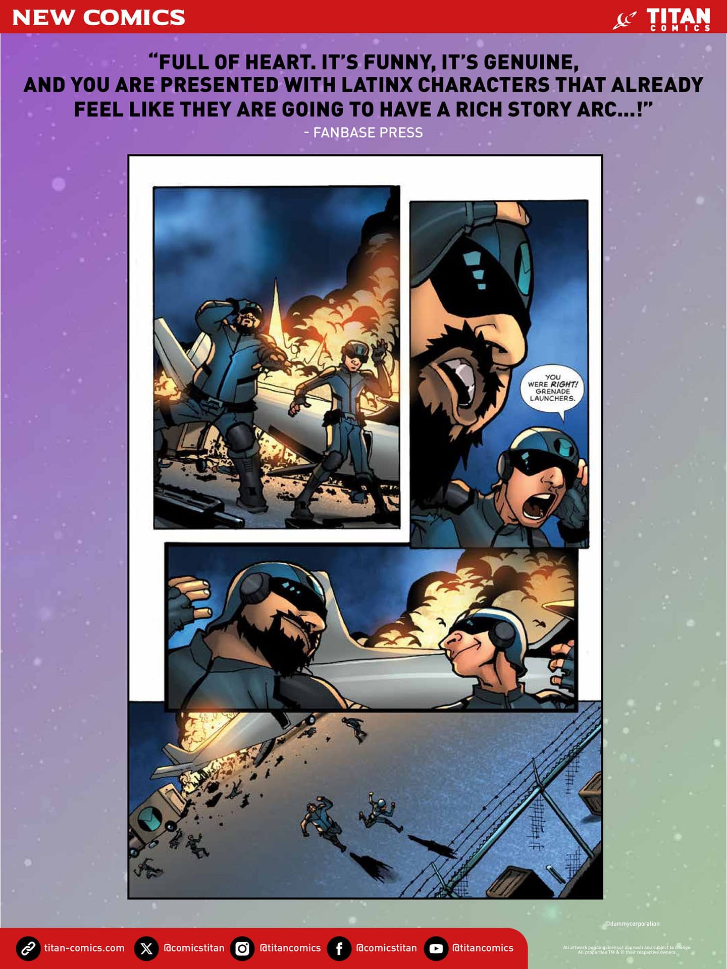 Titan March 2026 Solicits