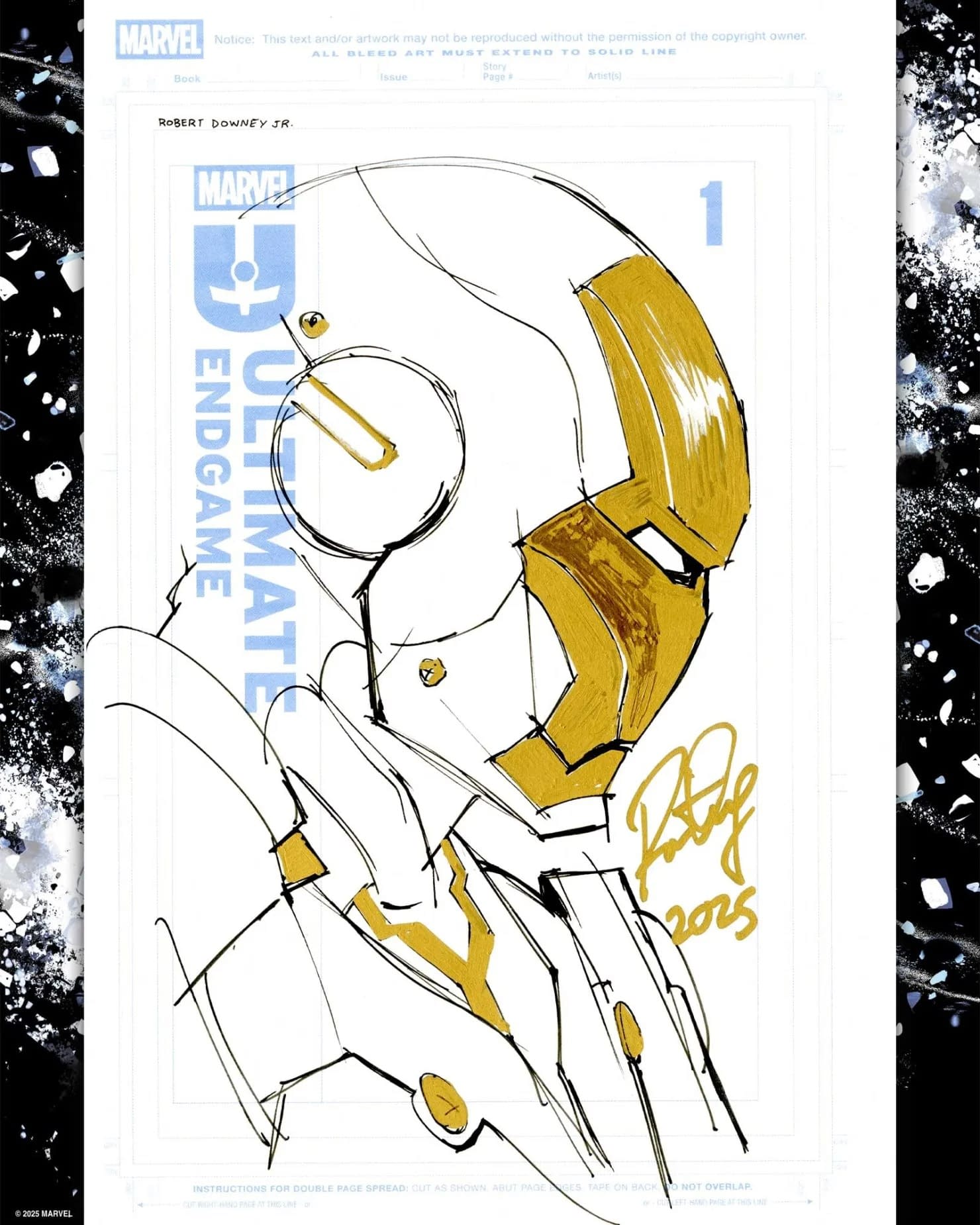 Robert Downey Jr's Iron Man & Doctor Doom Ultimate Endgame Blindbags