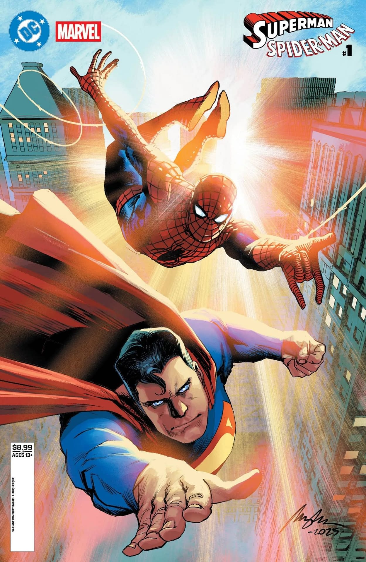 DC Go First With Superman/Spider-Man By Mark Waid and Jorge Jiménez